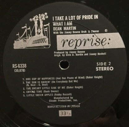 Dean Martin - I Take A Lot Of Pride In What I Am