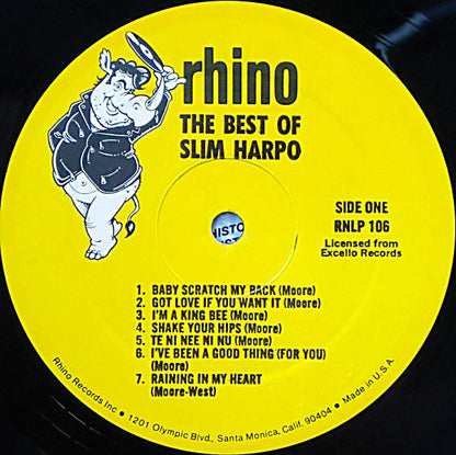 The Best Of Slim Harpo - The Original King Bee - secondary