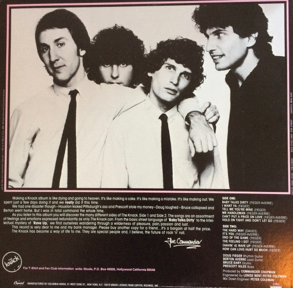 The Knack - ...But The Little Girls Understand