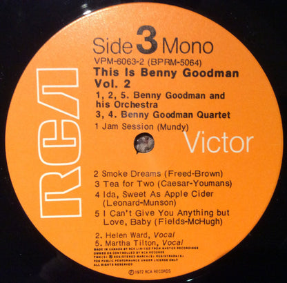 This Is Benny Goodman Vol. II - secondary