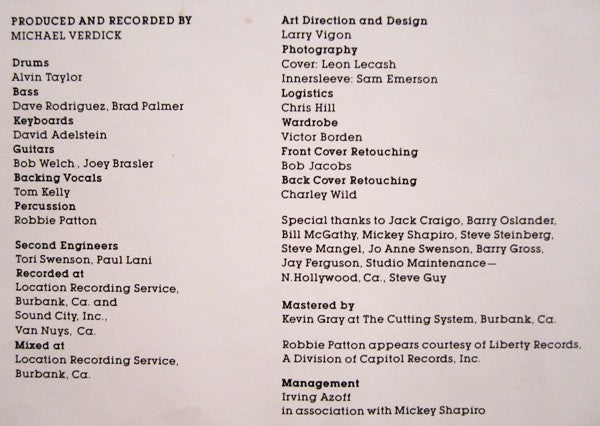 Bob Welch - secondary