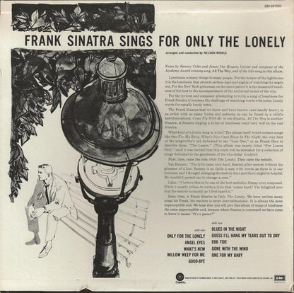 Frank Sinatra Sings For Only The Lonely - secondary