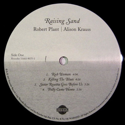 Raising Sand - secondary