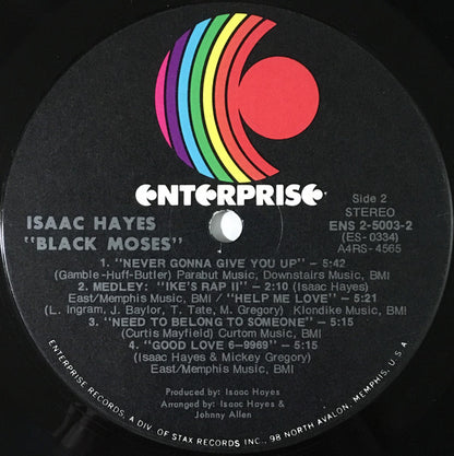 Black Moses - secondary