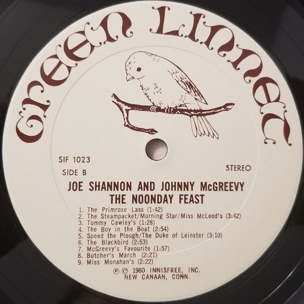 Joe Shannon, Johnny McGreevy - The Noonday Feast
