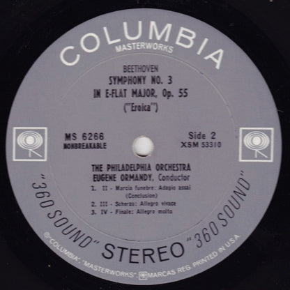 Ludwig van Beethoven, The Philadelphia Orchestra, Eugene Ormandy - Symphony No. 3: Eroica