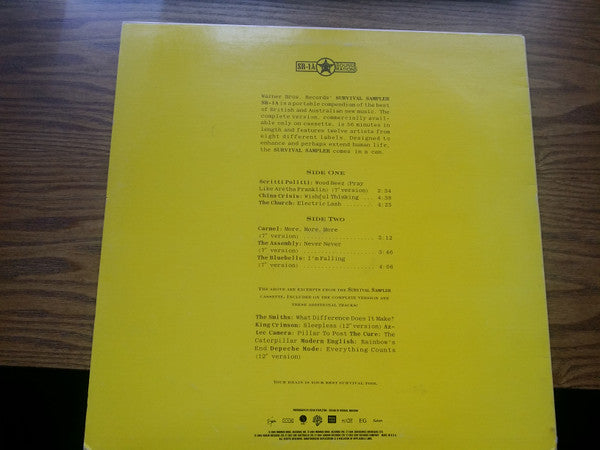 Survival Sampler (Excerpts From The Survival Sampler Cassette) - secondary