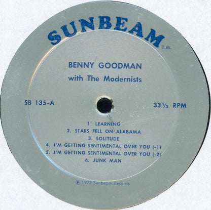 Benny Goodman - Benny Goodman With The Modernists 1934-35