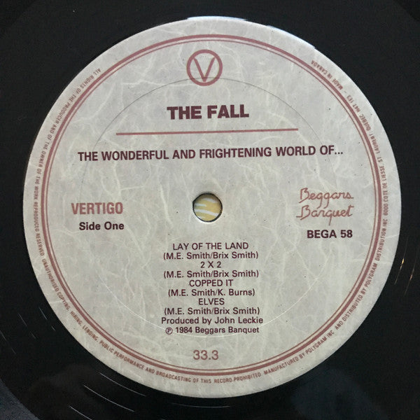 The Fall - The Wonderful And Frightening World Of...