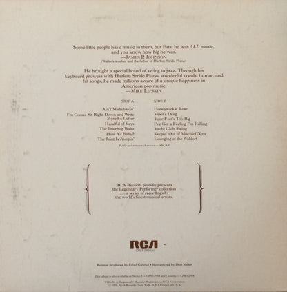 A Legendary Performer - secondary