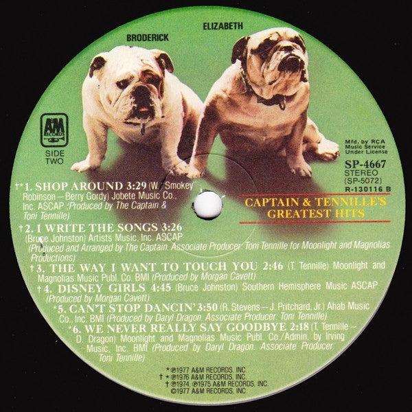 Captain And Tennille - Captain And Tennille's Greatest Hits