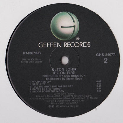 Elton John - Ice On Fire