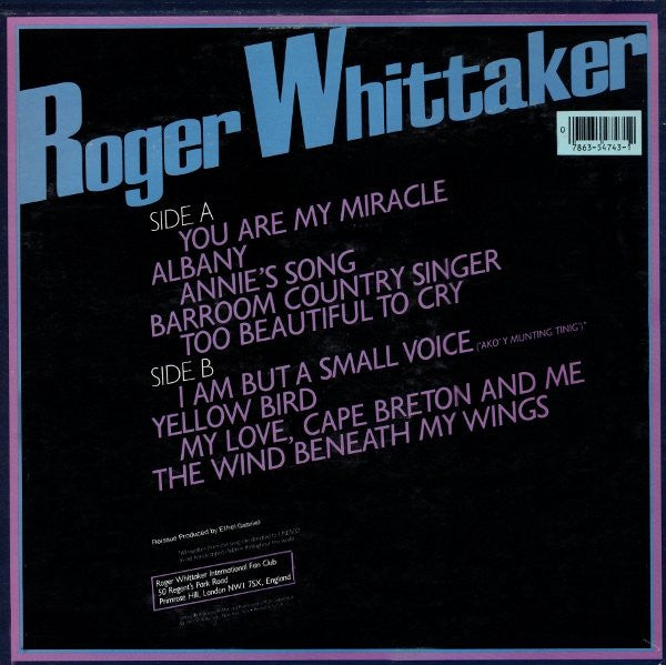 Roger Whittaker - Greatest Hits