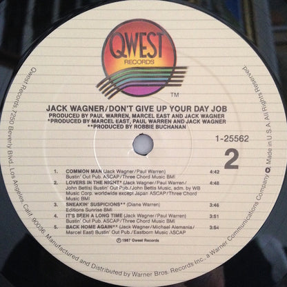 Don't Give Up Your Day Job - secondary