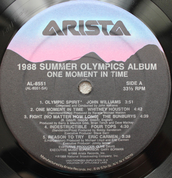 Various - 1988 Summer Olympics Album: One Moment In Time