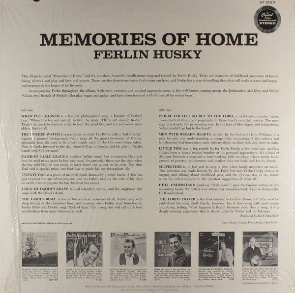 Ferlin Husky - Memories Of Home