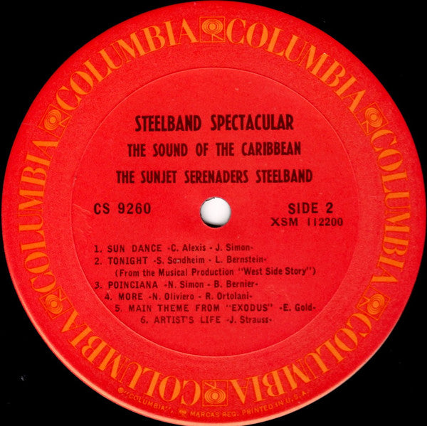 The Sunjet Serenaders Steelband - Steelband Spectacular - The Sound Of The Caribbean