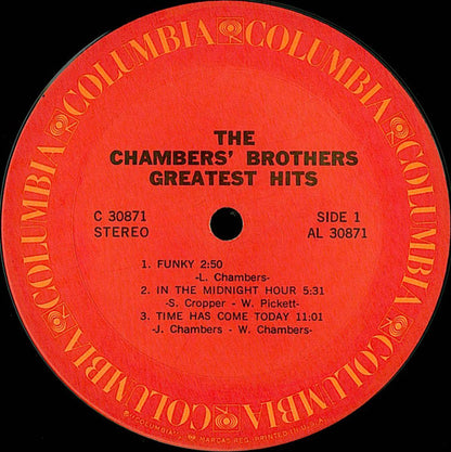 The Chambers Brothers' Greatest Hits - secondary