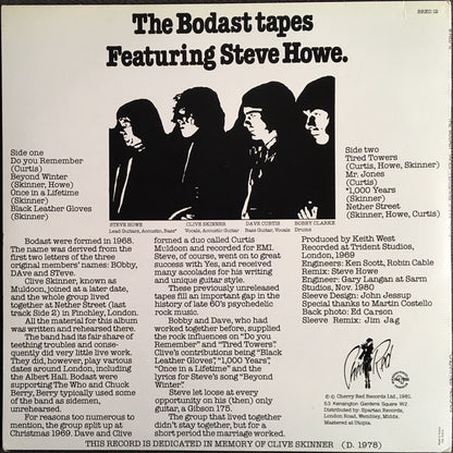 The Bodast Tapes - secondary