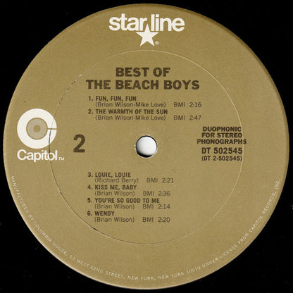Best Of The Beach Boys - Vol. 1 - secondary