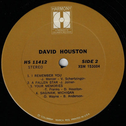 David Houston - secondary