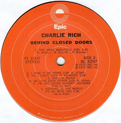 Behind Closed Doors - secondary