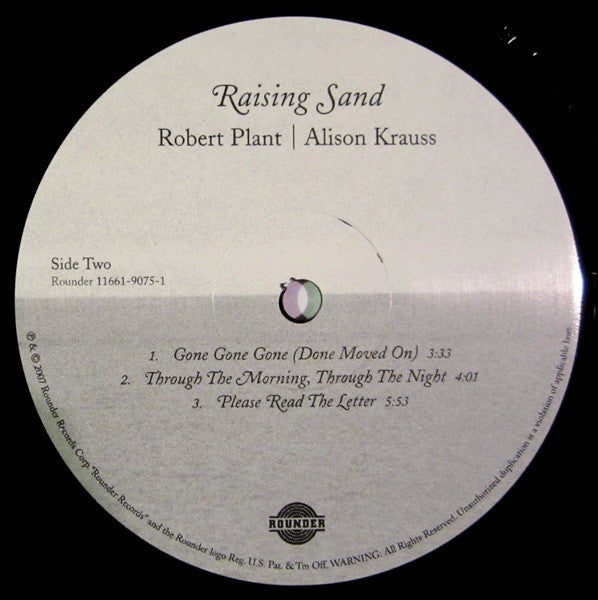 Raising Sand - secondary