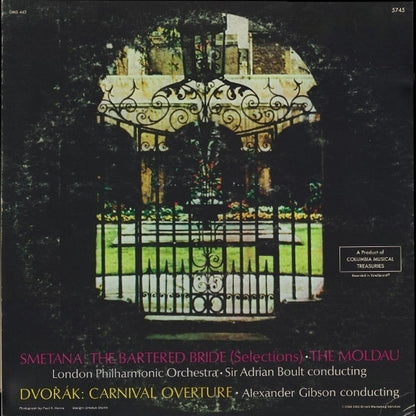 Bedřich Smetana, Antonín Dvořák - The Bartered Bride (Selections) / The Moldau / Carnival Overture