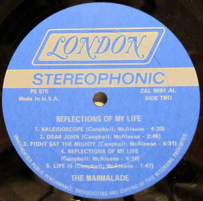 The Marmalade - Reflections Of My Life