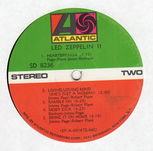 Led Zeppelin II - secondary