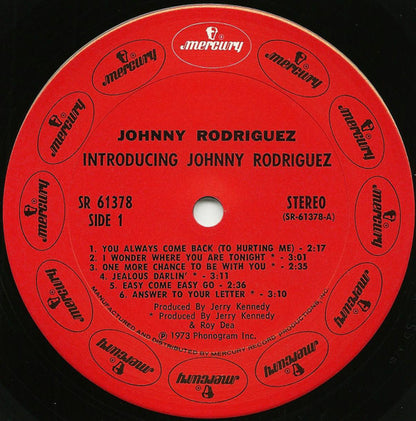 Introducing Johnny Rodriguez - secondary