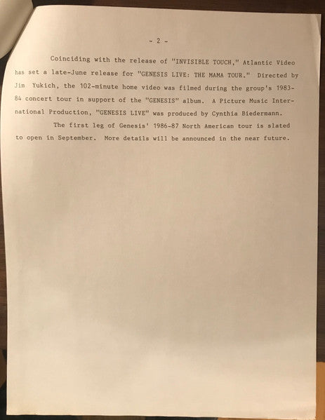 Invisible Touch - secondary