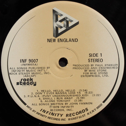 New England - secondary