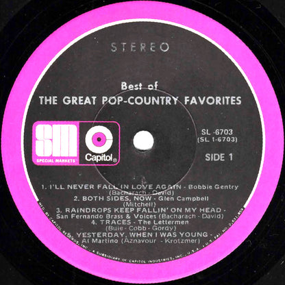 Best Of The Great Pop-Country Favorites - secondary
