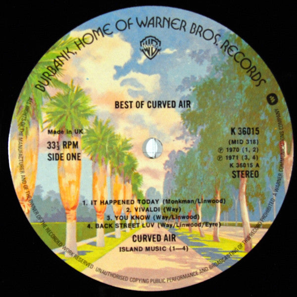 The Best Of Curved Air - secondary