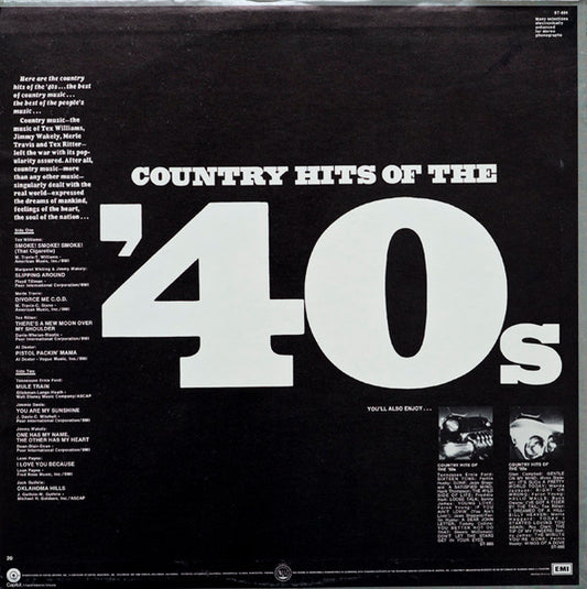 Country Hits Of The '40s - secondary