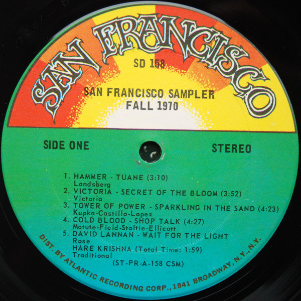 San Francisco Sampler - Fall 1970 - secondary