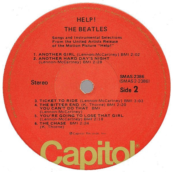 Help! (Original Motion Picture Soundtrack) - secondary