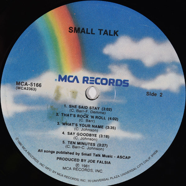 Small Talk - secondary