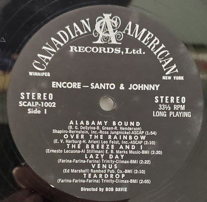 Santo & Johnny - Encore