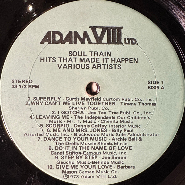 Soul Train Hits That Made It Happen - secondary