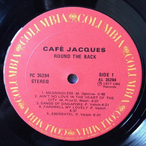 Café Jacques - Round The Back