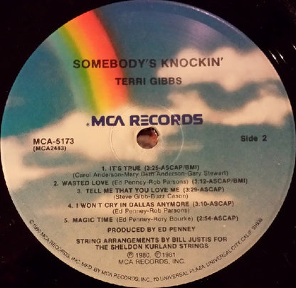 Somebody's Knockin' - secondary