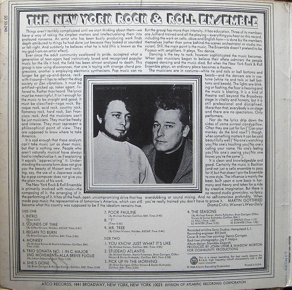 The New York Rock & Roll Ensemble - secondary