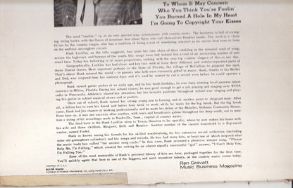 Hank Locklin - Born To Ramble