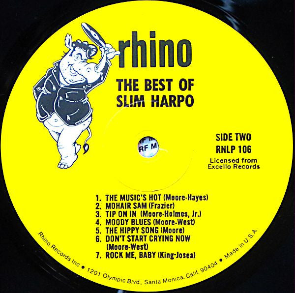 The Best Of Slim Harpo - The Original King Bee - secondary