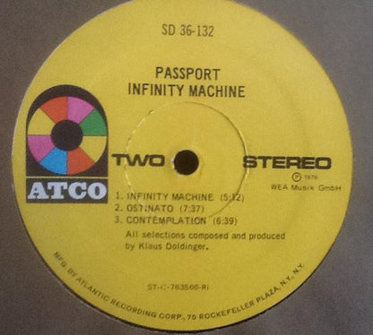 Passport - Infinity Machine