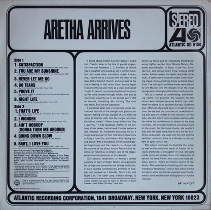 Aretha Arrives - secondary