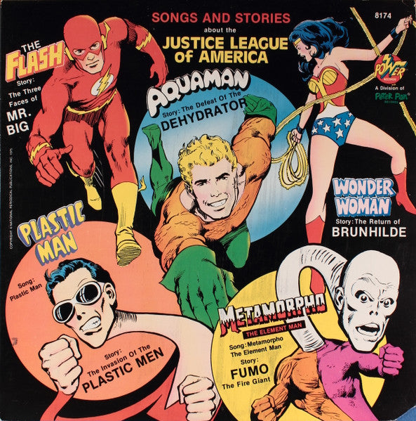 Unknown Artist - Songs And Stories About The Justice League Of America