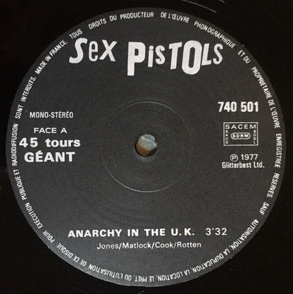Sex Pistols - Anarchy In The UK